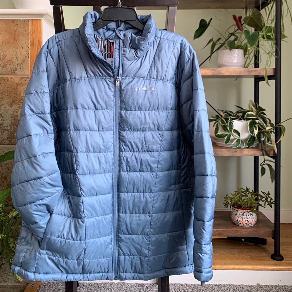 Columbia women’s 2X ThermalCoil puffer jacket coat